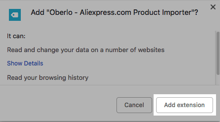 Oberlo Chrome Extension For Mac
